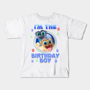 The Birthday Boy - Puppy Dog Pals Kids T-Shirt